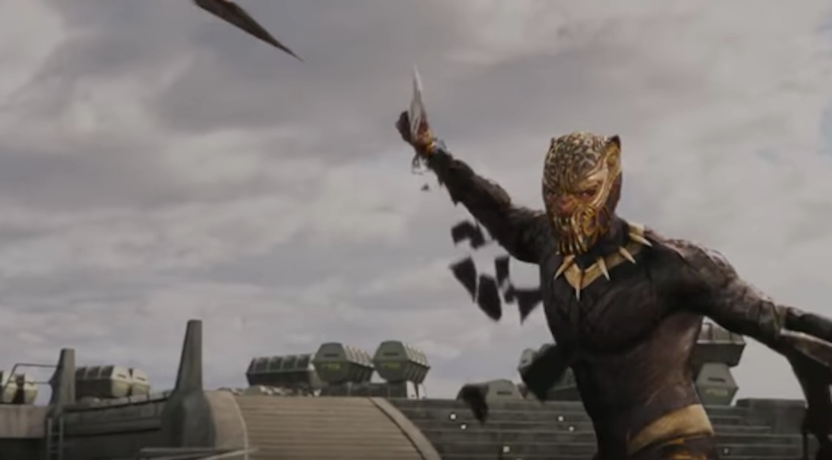 Michael B. Jordan in Black Panther