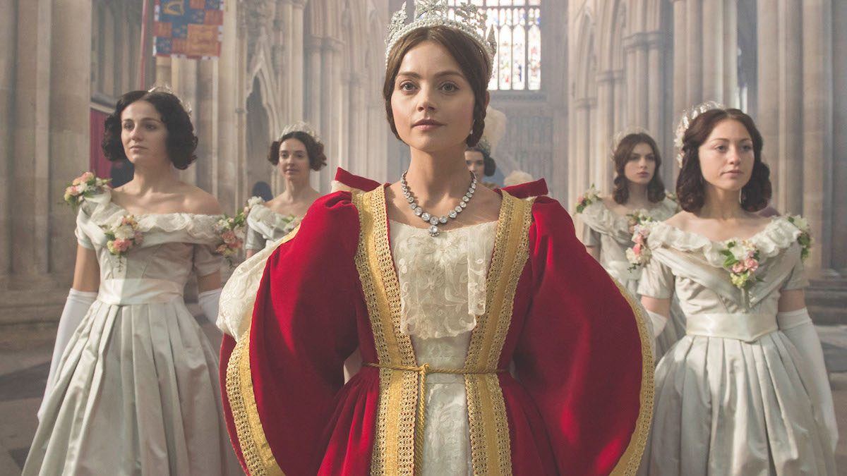 Jenna Coleman as Queen Victoria in Victoria