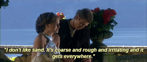 Anakin Skywalker and Padme Amidala