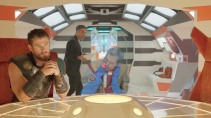 Thor, Bruce Banner, and the Grandmaster's Collection