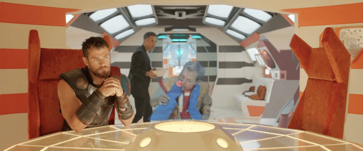 Thor, Bruce Banner, and the Grandmaster's Collection