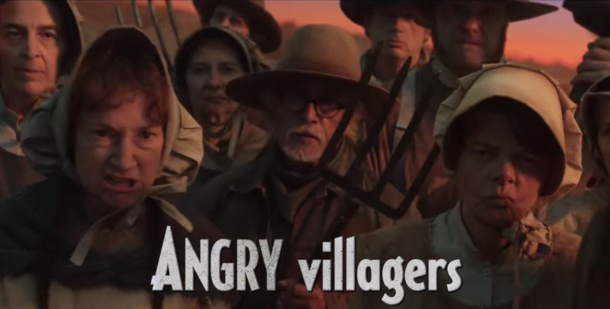 a series of unfortunate events angry villagers