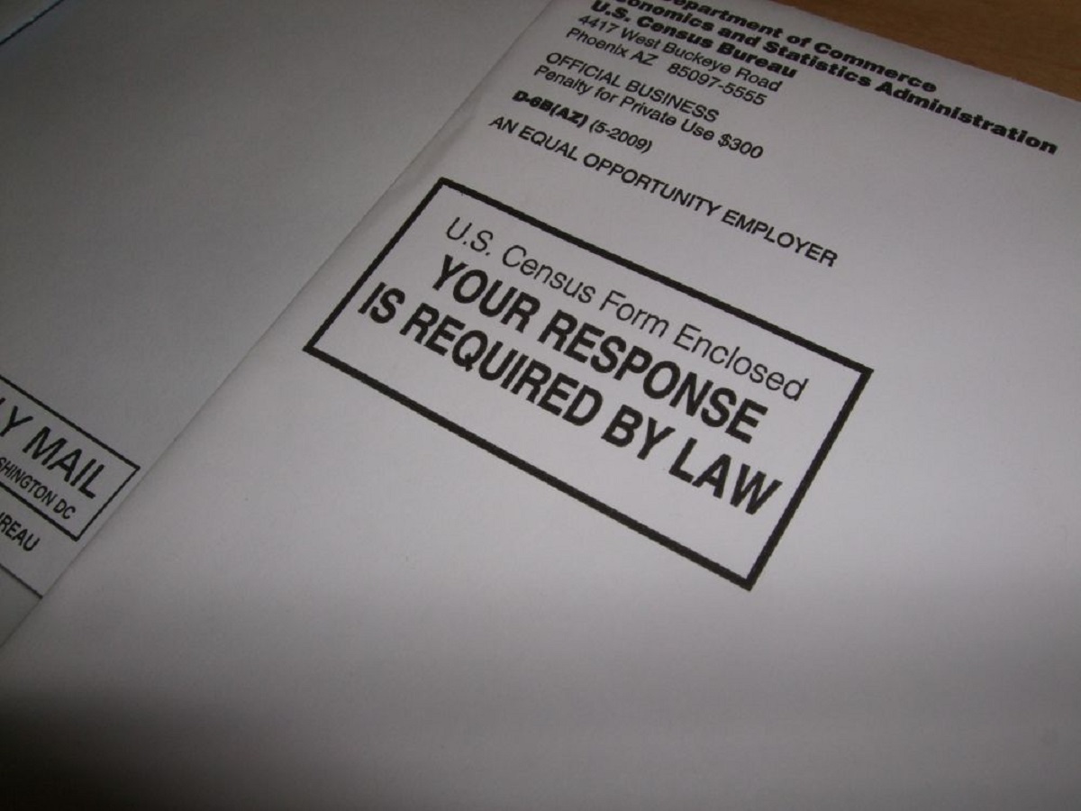 2010 Census return envelope