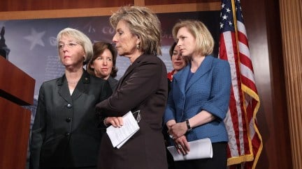 Female Democratic Senators harassment discriminaiton house congress