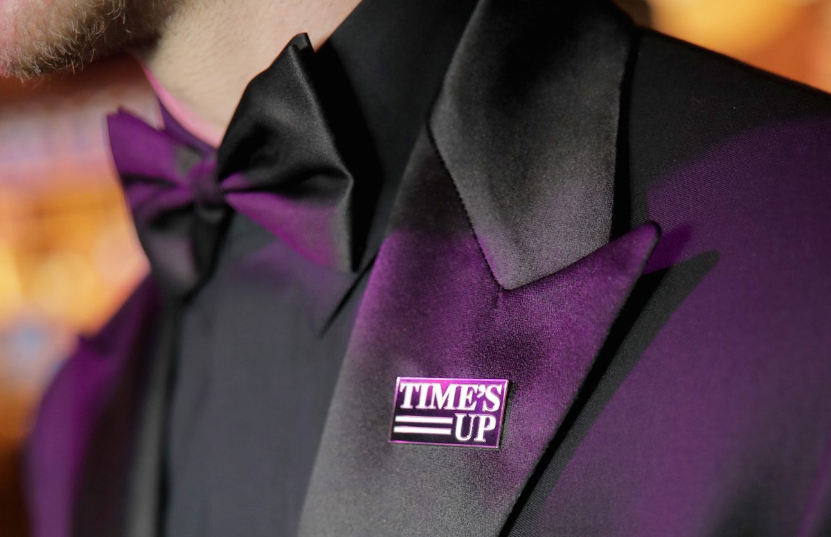 Oscars times up #askmoreofhim red carpet men