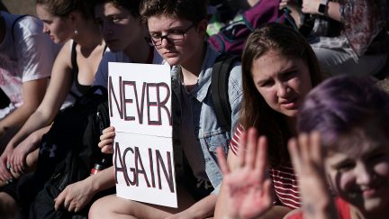 gun violence protest oregon bill law domestic violence abuse partner boyfriend loophole