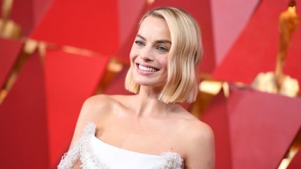 Margot Robbie at the 90th Annual Academy Awards on March 4, 2018, in Hollywood, California. (Photo credit: ANGELA WEISS/AFP/Getty Images)