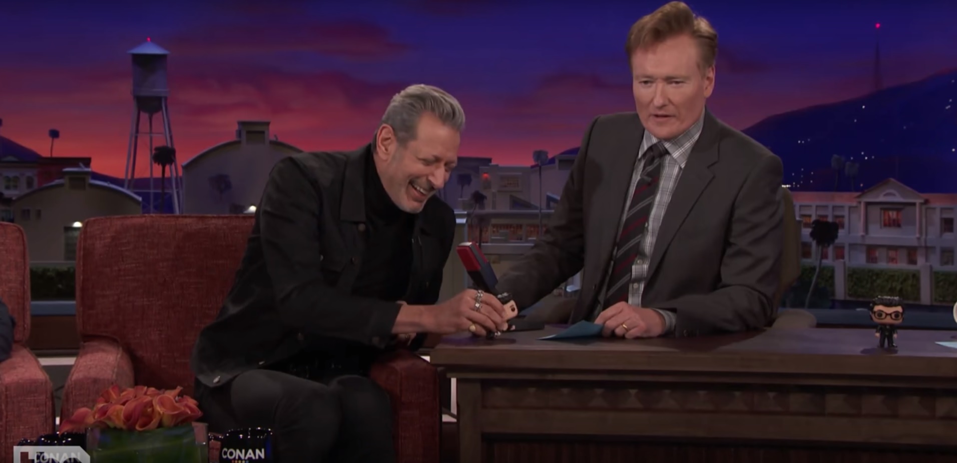 Jeff Goldblum on "Conan"