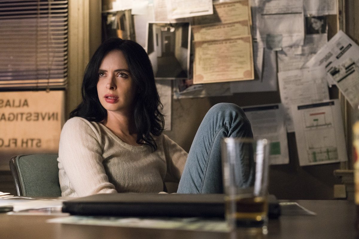 Krysten Ritter as Jessica Jones in Netflix/Marvel's "Jessica Jones" (Credit: Netflix)