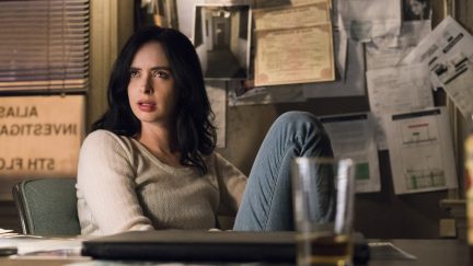Krysten Ritter as Jessica Jones in Netflix/Marvel's 