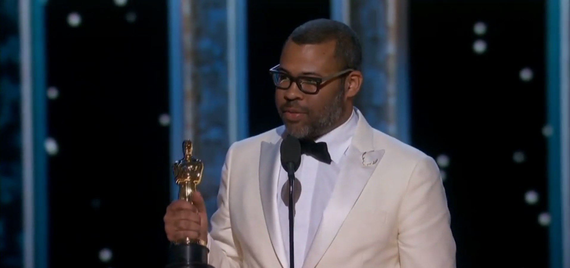 Jordan Peele at the Oscars 2018
