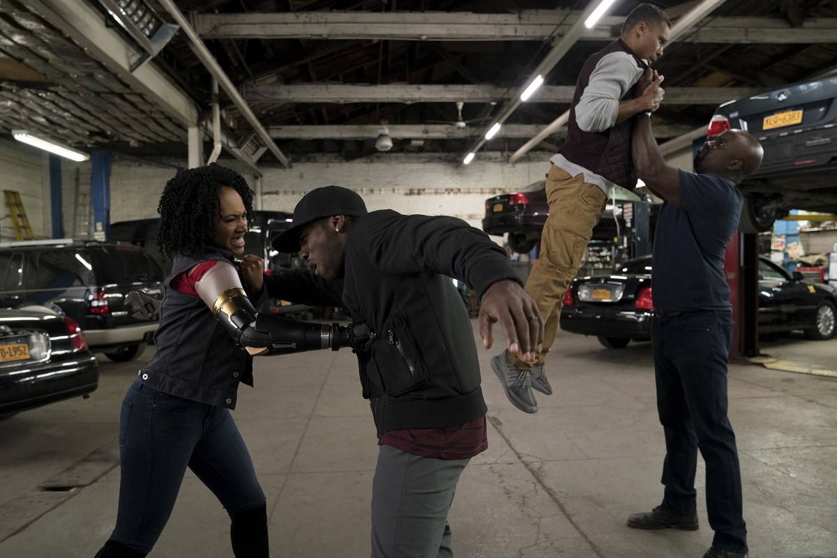 Image of Simone Missick as Misty Knight in Netflix and Marvel's "Luke Cage" (Image: Netflix)