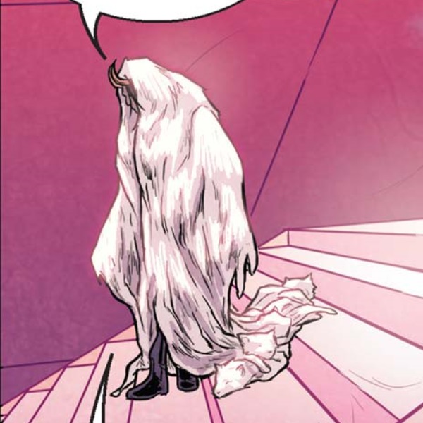 Image of Loki in a fur cloak from "Mighty Thor" #17 (Credit: Marvel Comics)