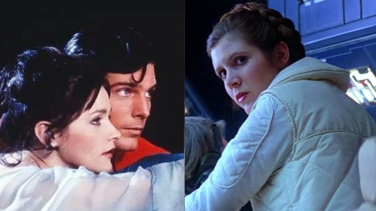 Superman, Lois Lane, and Princess Leia in Superman and Empire Strikes Back