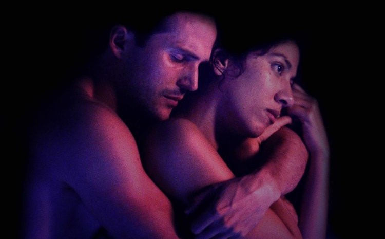 Theatrical poster for "The Light of the Moon" starring Stephanie Beatriz and Michael Stahl-David