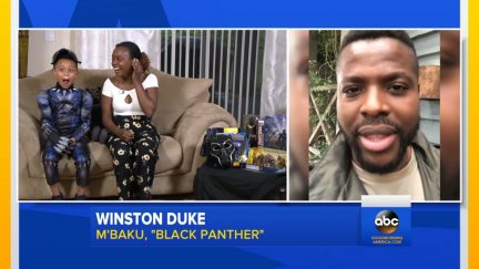 Winston Duke appears on 