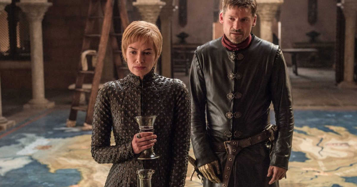 Cersei and Jamie in HBO's Game of Thrones