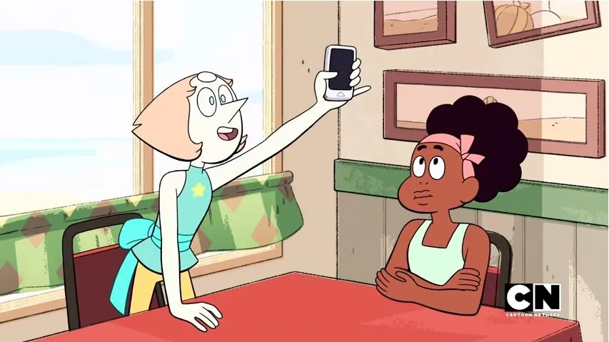 Image from the Steven Universe episode "Letter to Lars"