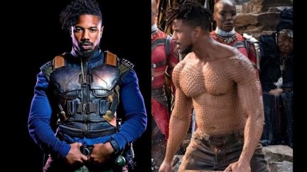 michael b. jordan black panther