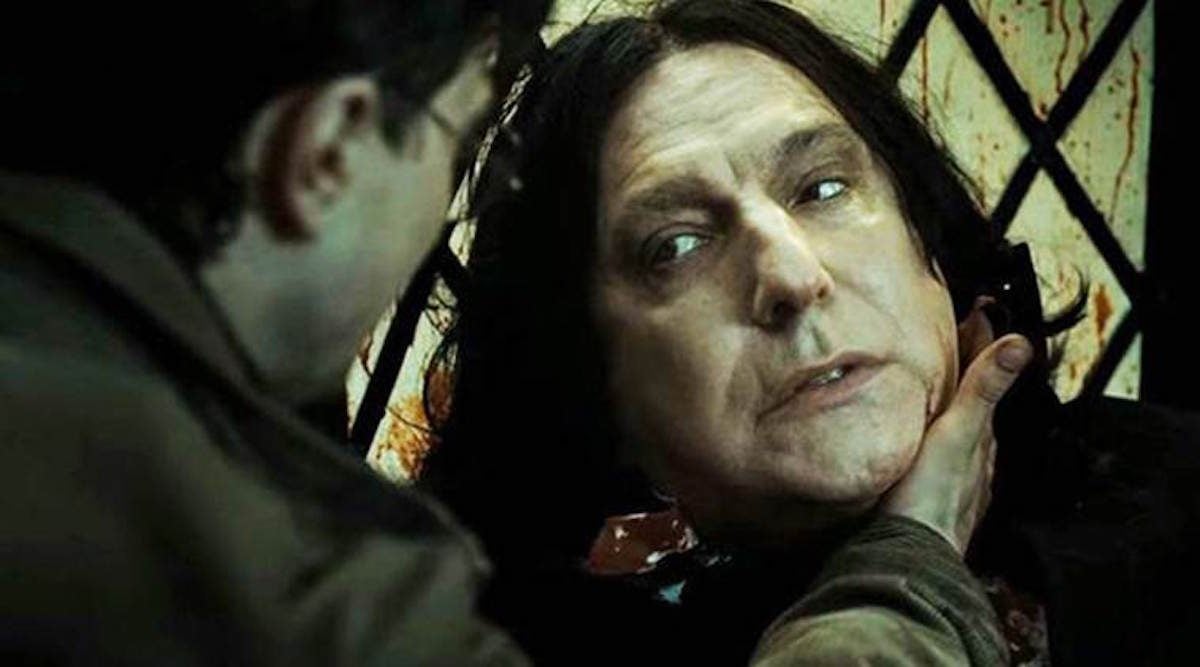 Professor Snape and Harry Potter