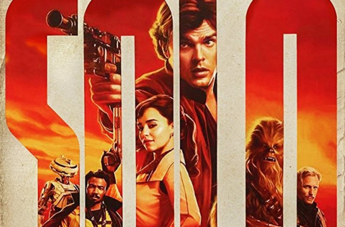 Woody Harrelson, Donald Glover, Alden Ehrenreich, and Emilia Clarke in Solo: A Star Wars Story (2018)