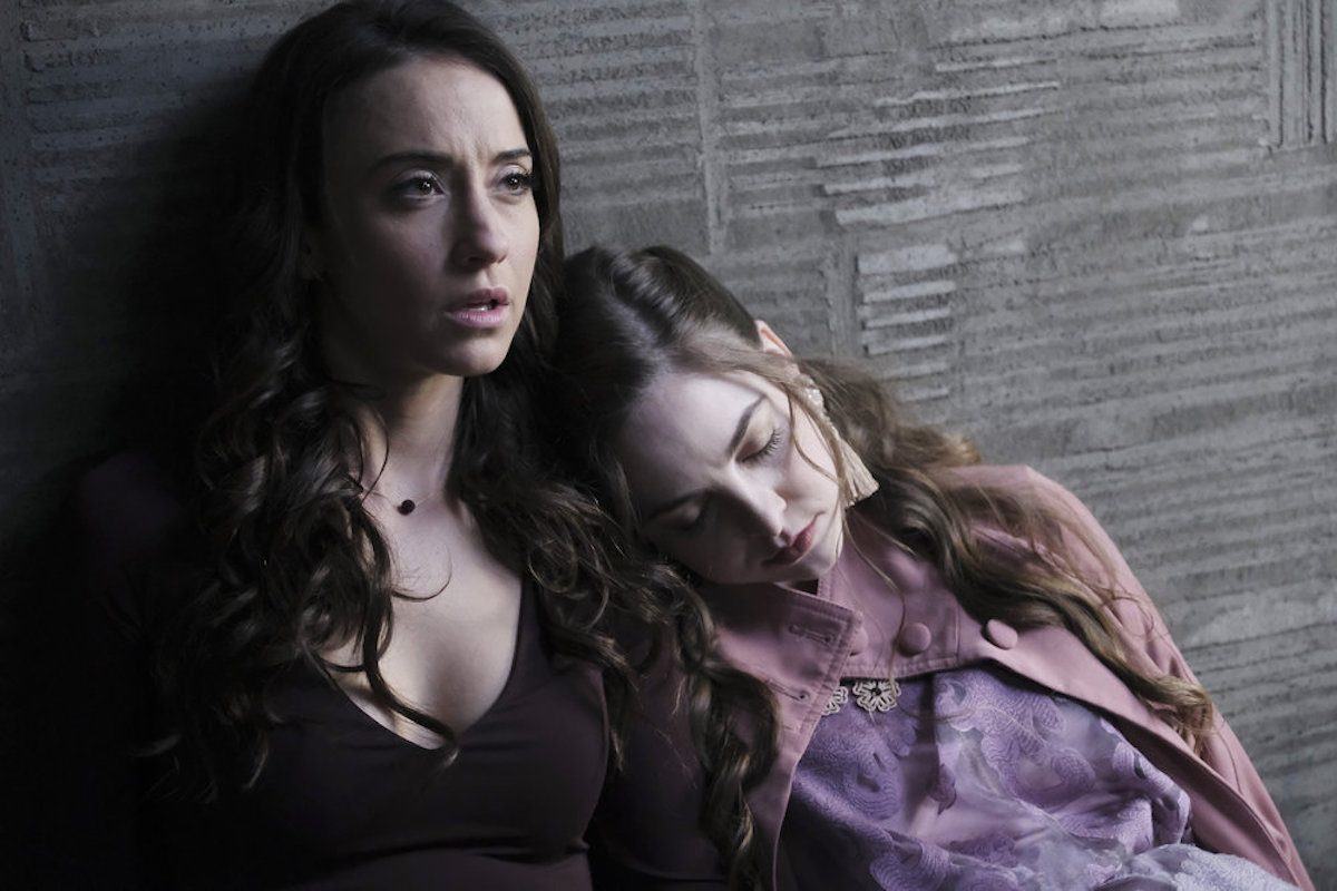 Pictured: (l-r) Stella Maeve as Julia Wicker, Brittany Curran as Fen