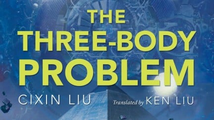 The cropped cover for Liu Cixin's 