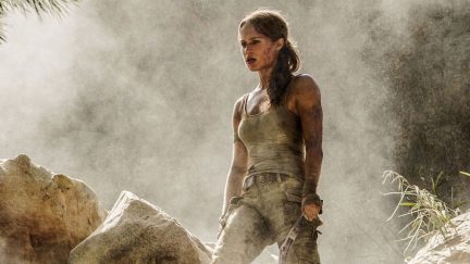lara croft tomb raider alicia vikander movie video game square enix
