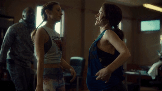 wynonna earp pregnant belly bump