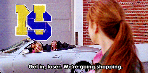 A scene from "Mean Girls"