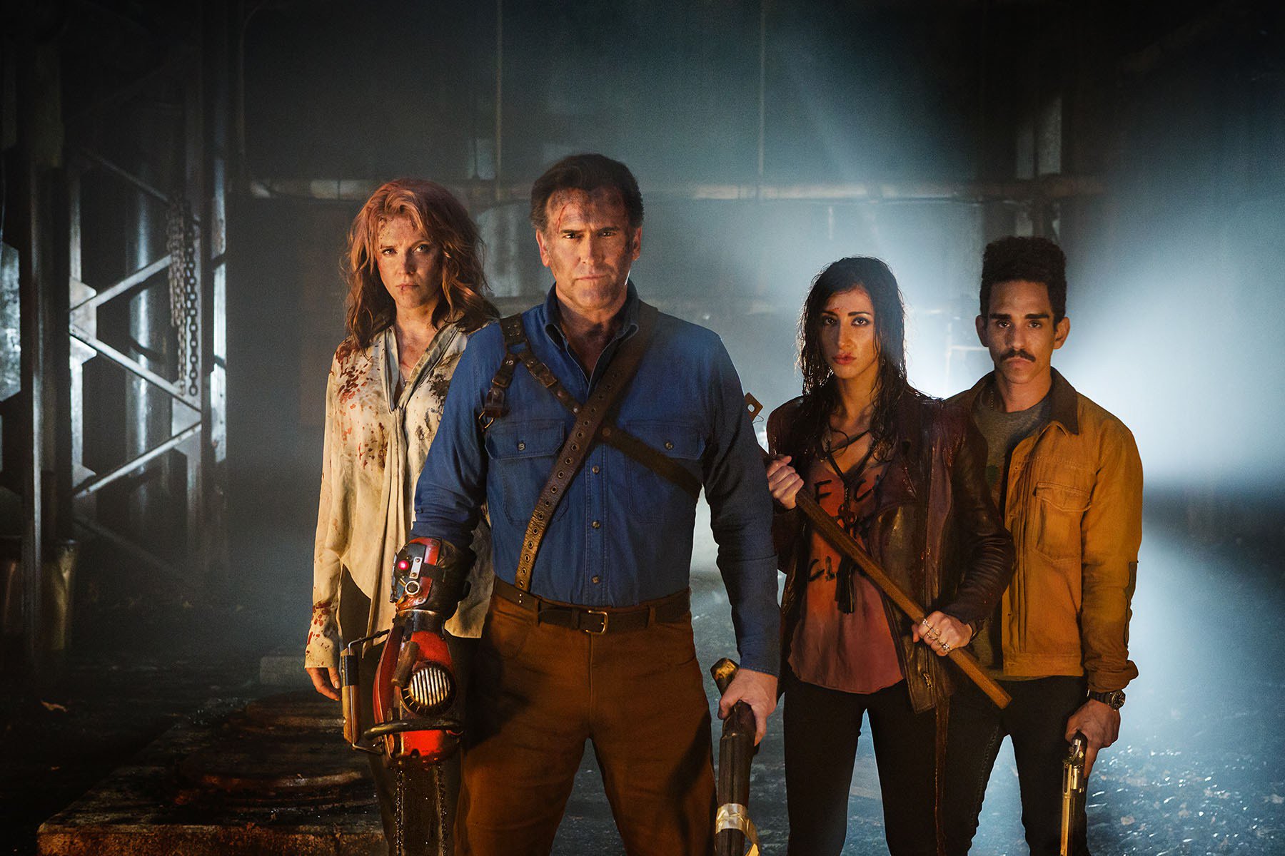 Ash vs Evil Dead Conjures Up Deadites, Daughters, and Semen for Its Wild  Third Season
