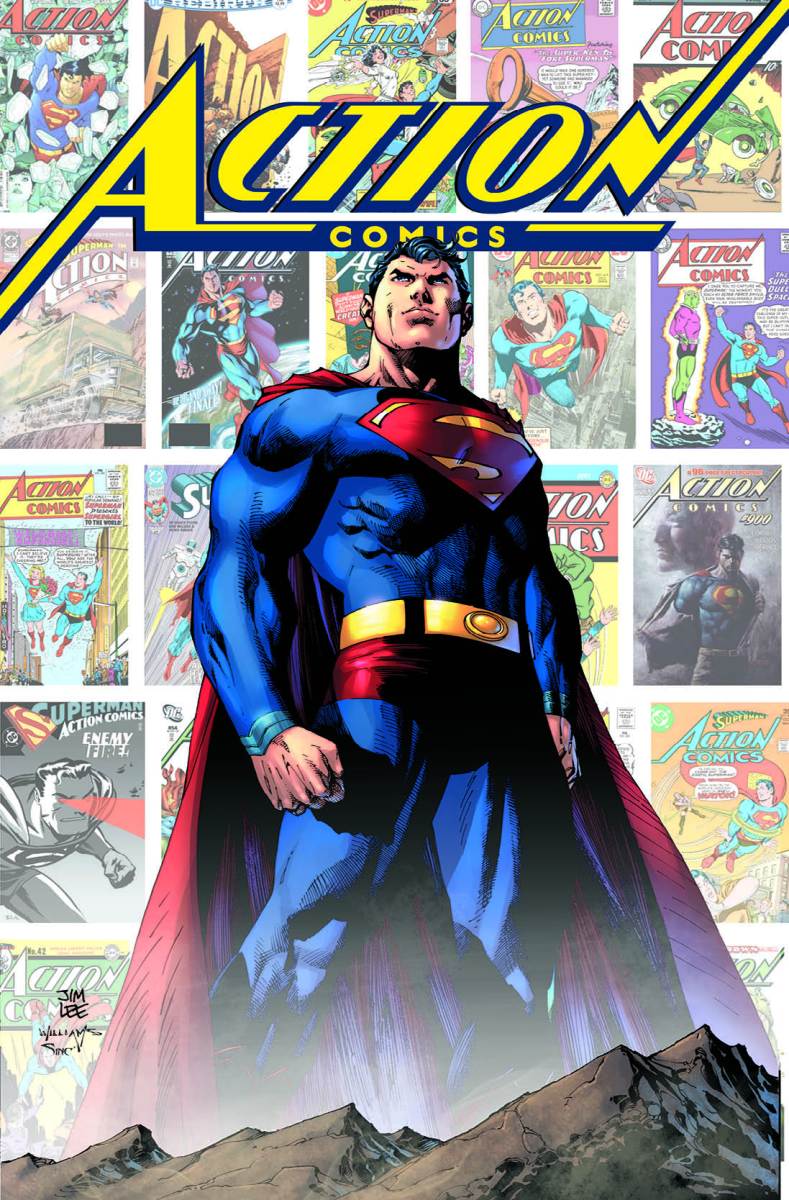Cover of "Action Comics: 80 Years of Superman" deluxe edition