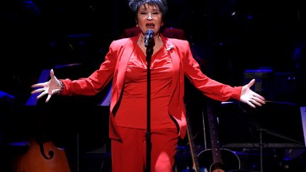 NEW YORK, NY - SEPTEMBER 12: Chita Rivera performs onstage at the 2nd Annual Voices For The Voiceless: Stars For Foster Kids Benefit at the Al Hirschfeld Theatre on September 12, 2016 in New York City.
