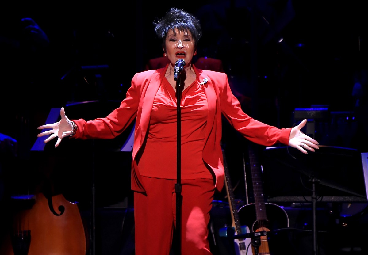 NEW YORK, NY - SEPTEMBER 12: Chita Rivera performs onstage at the 2nd Annual Voices For The Voiceless: Stars For Foster Kids Benefit at the Al Hirschfeld Theatre on September 12, 2016 in New York City.