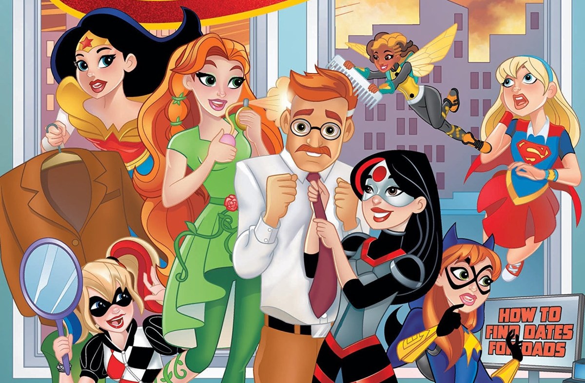 DC Super Hero Girls Date With Disaster Cover - Art by Yancey Labat featured