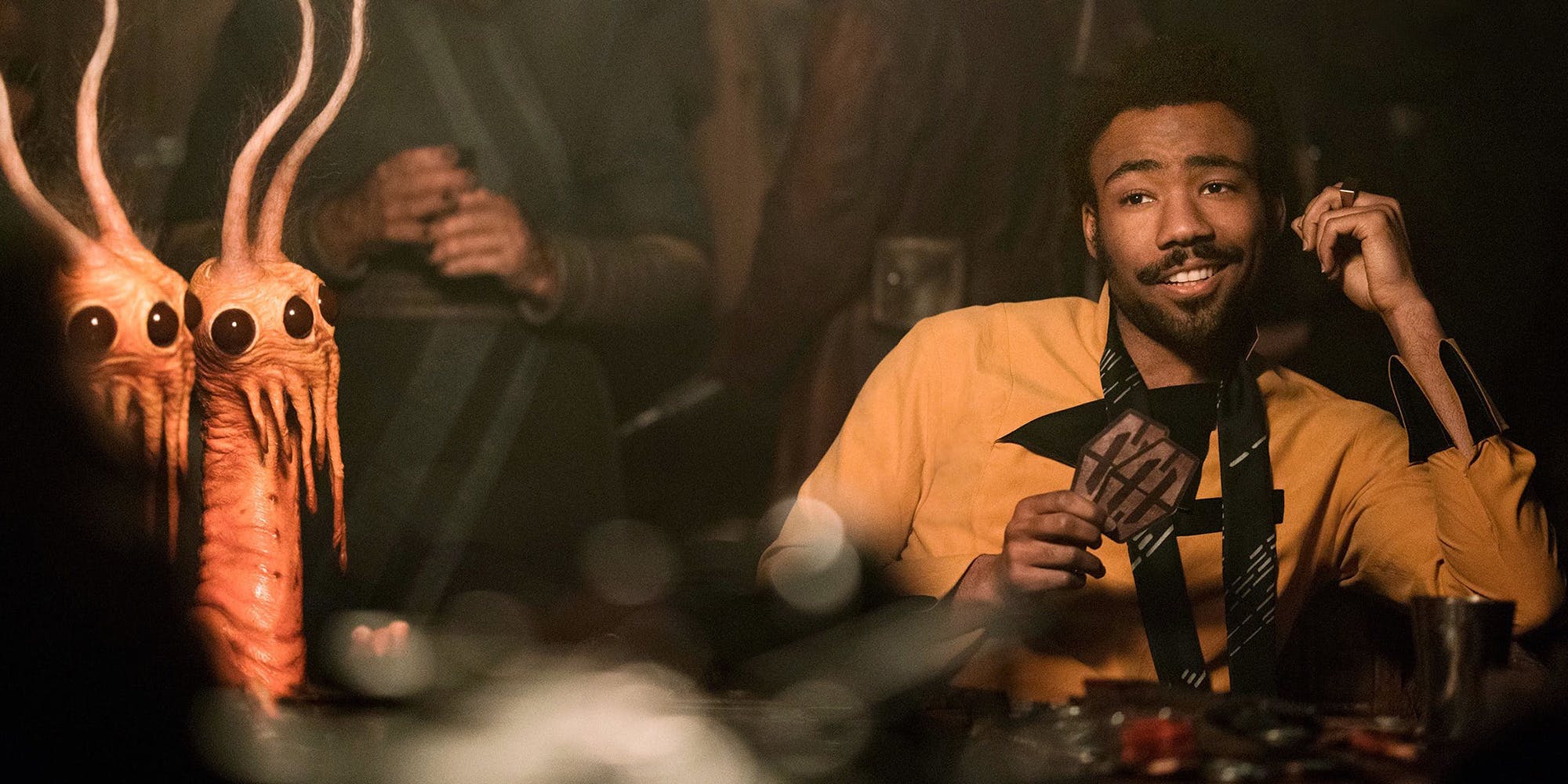 Donald Glover as Lando Calrissian