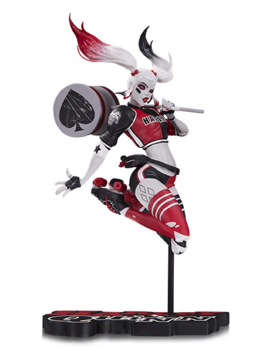 From the Harley Quinn Red, White and Black line. Art by Babs Tarr. 