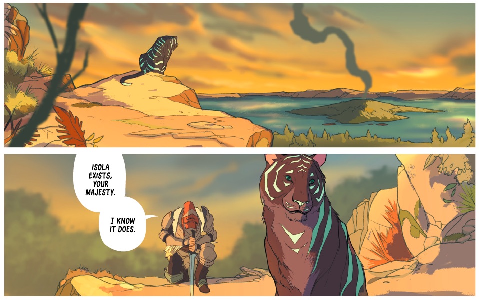 Isola comic book first issue from Image Comics