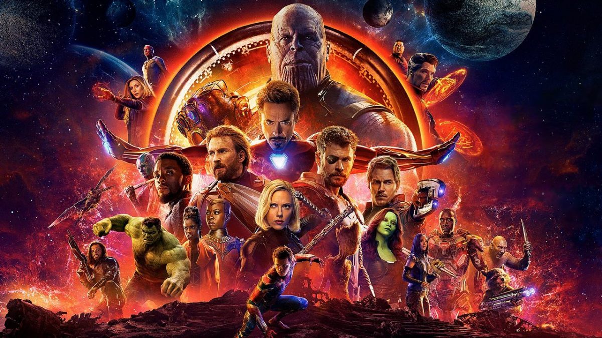 The cast of "Avengers: Infinity War"