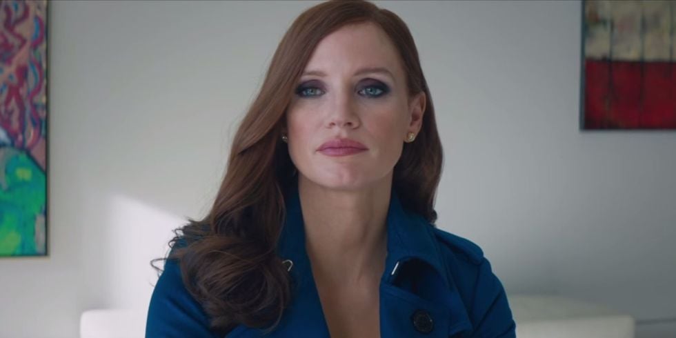 Jessica Chastain as Molly Bloom in Aaron Sorkin's 'Molly's Game'