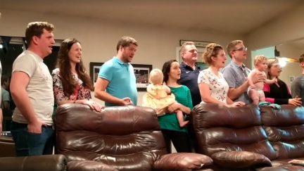 The LeBaron family in Utah sing 