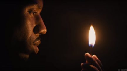 Michael B. Jordan as Montag in HBO's Farenheit 451
