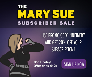 The Mary Sue Infinity War subscription promotion