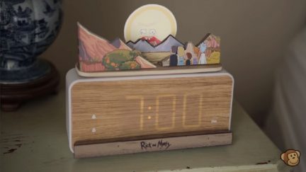 Screengrab of ThinkGeek's April Fools' Day product, based on the screaming sun from 