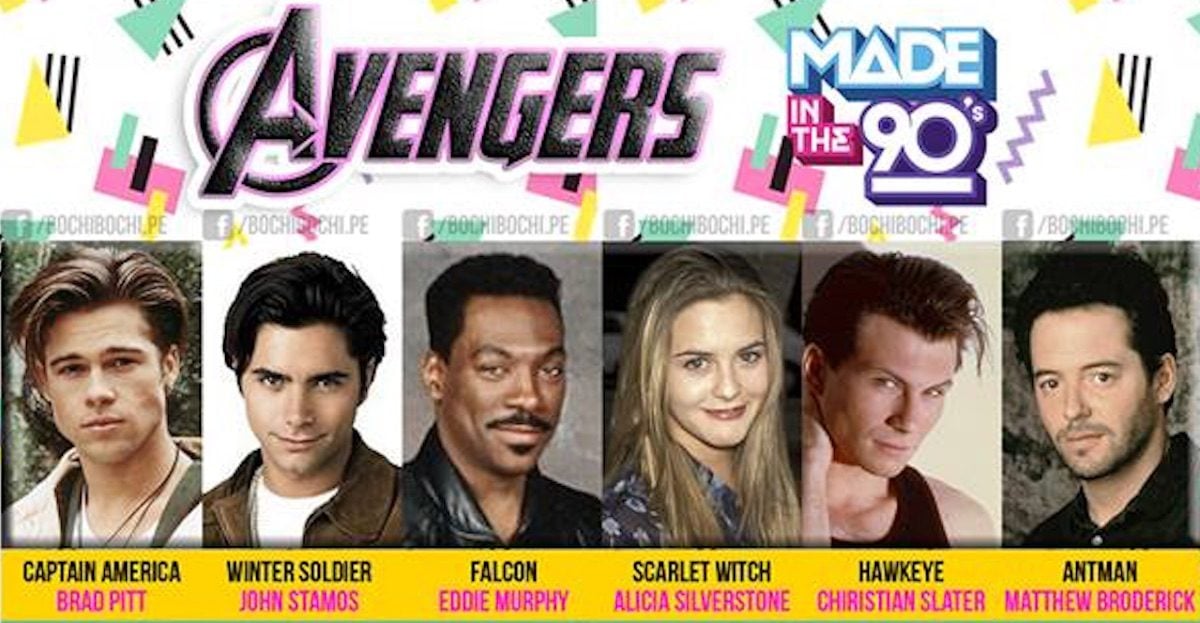 Avengers if Cast in the 90s