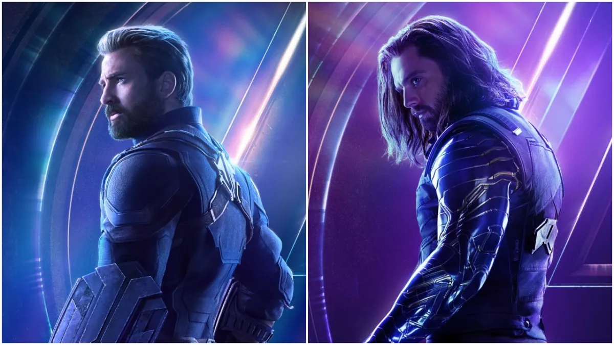 Captain America and Bucky Barnes in Infinity War