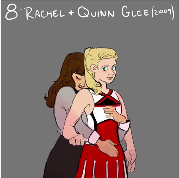 Art Series Imagines TV Characters' Lesbian Relationships | The Mary Sue