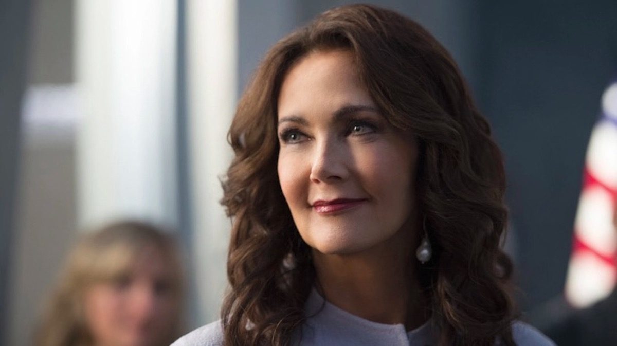 Lynda Carter as President Olivia Marsdin on The CW's Supergirl