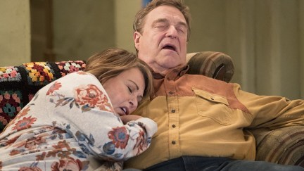 John Goodman and Roseanne Barr in Roseanne (2018)