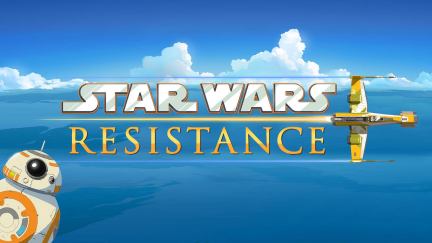 star wars resistance title with BB8